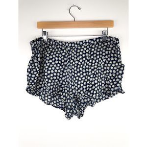 Madewell Bedtime Pajama Shorts in Mini Daisy Size XL